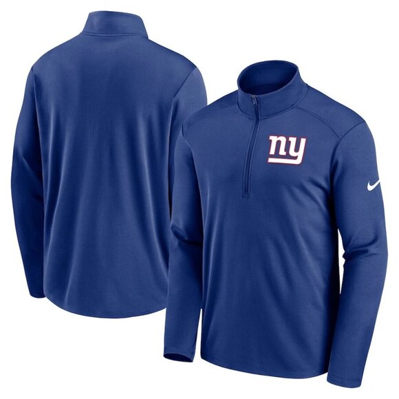 Nike New York Giants NFL men's logo pacer dri-fit 1/2 zip pullover small - Picture 6 of 6